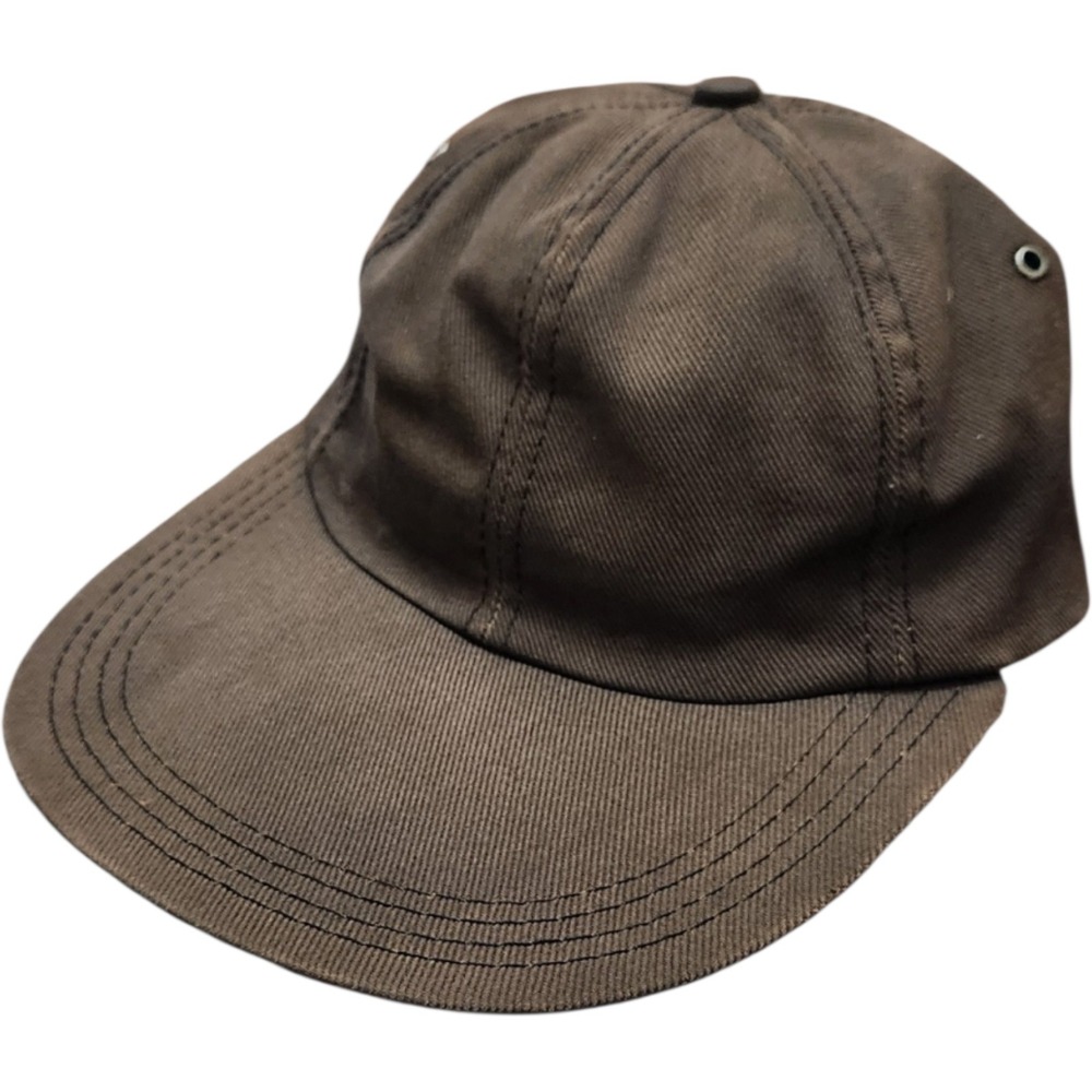 Country Gentleman Brown Cotton Twill Baseball Cap Elastic Back Dad Hat Mens